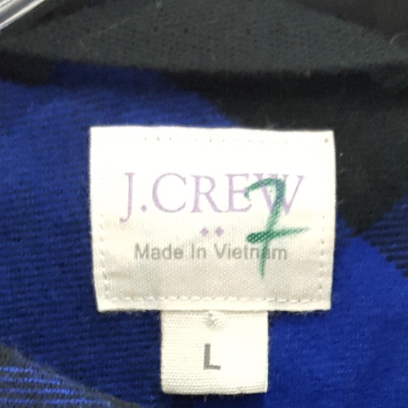 J. Crew Factory Buffalo Plaid Shirt Zipper Jacket - Picture 5 of 8